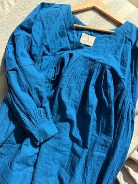 Mason & Mill Blue Long Sleeve Irisa